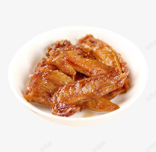 产品实物酱香卤鸡翅png免抠素材_新图网 https://ixintu.com 下酒菜 健康食品 卤鸡翅 小吃 快餐 美味小吃 肉制品 街头小吃 零食 鸡翅