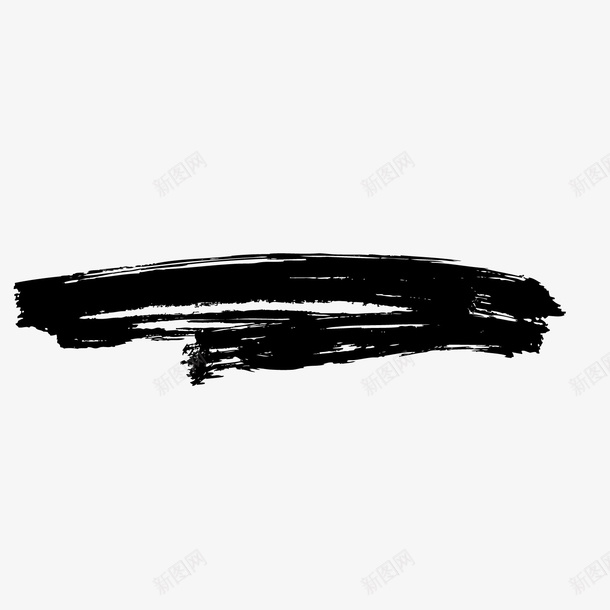 漂亮艺术毛笔飞白矢量图ai免抠素材_新图网 https://ixintu.com 毛笔 漂亮 艺术 飞白 矢量图