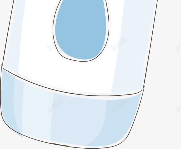 一滴水的矿泉水png免抠素材_新图网 https://ixintu.com 卡通 夏季 手绘 水滴 瓶子 矿泉水 解渴