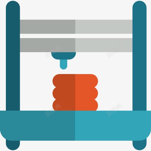 3D打印机图标png_新图网 https://ixintu.com 3D打印机 塑胶 工业 工程 技术 生产 电器 电子 设备