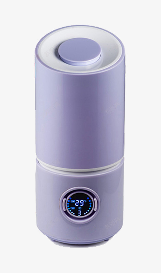 产品实物车载迷你加湿器png免抠素材_新图网 https://ixintu.com 产品实物 便携 净化器 大容量储水 紫色 车载 迷你加湿器