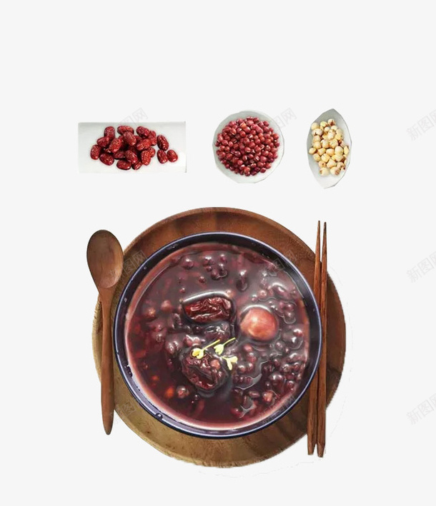 红豆薏米粥png免抠素材_新图网 https://ixintu.com 五谷杂粮 健康 减肥 祛湿健脾 粥 红豆 营养 薏米 薏米红豆粉