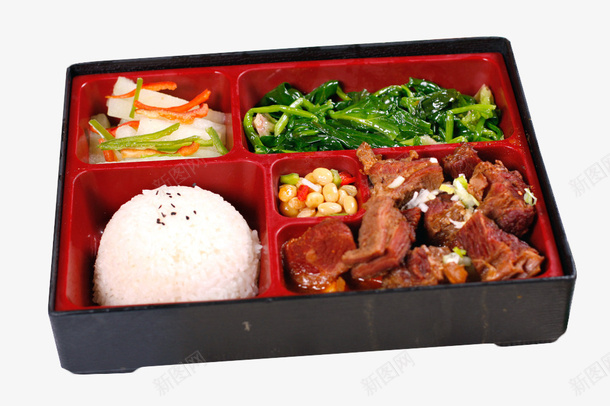 红烧牛肉饭便当简餐png免抠素材_新图网 https://ixintu.com 便当 牛肉饭 简餐 米饭 红烧牛肉 红烧牛肉饭 红薯叶 青菜