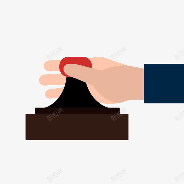 手绘盖章png免抠素材_新图网 https://ixintu.com 刻印 印章 图章 扁平化 手绘 盖章 立体印章 篆刻