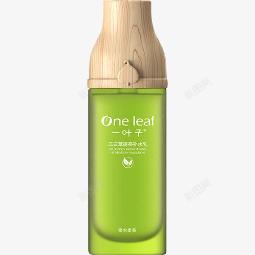 一叶子三白草提亮补水乳png免抠素材_新图网 https://ixintu.com 一叶子 保湿 补水 补水乳