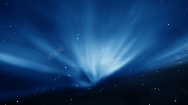 蓝色星光光束星空jpg设计背景_新图网 https://ixintu.com 光束 星光 星空 蓝色