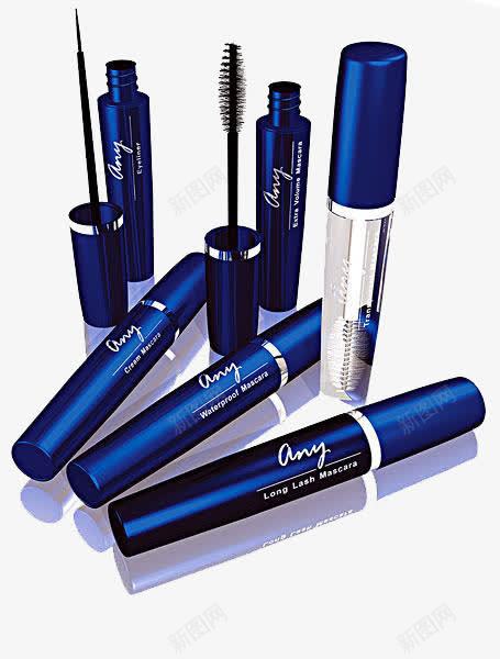 睫毛膏眼线笔系列png免抠素材_新图网 https://ixintu.com 产品实物 化妆品 眼线笔 睫毛膏