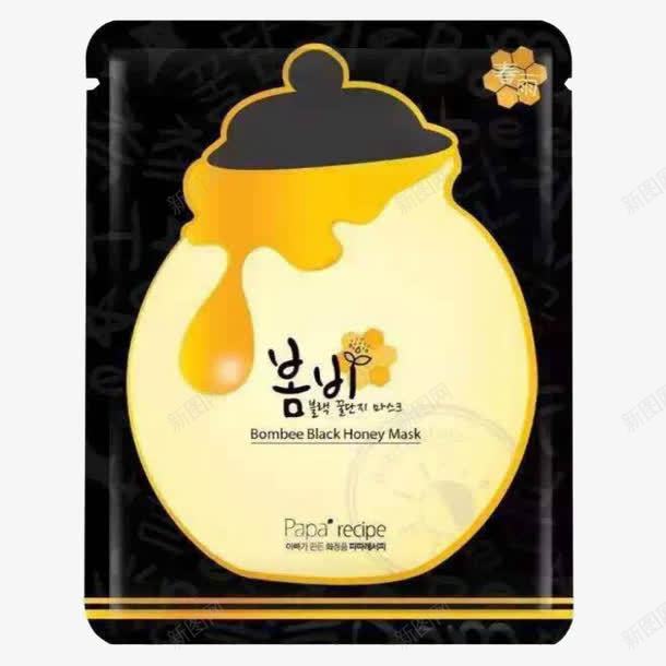韩国paparecipe春雨面膜png免抠素材_新图网 https://ixintu.com 10片 产品实物 蜜罐蜂蜜 面膜 黑炭竹炭