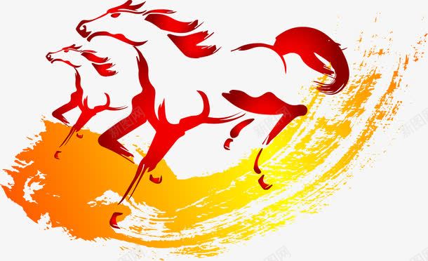骏马奔腾png免抠素材_新图网 https://ixintu.com 千里马 奔腾 马匹 骏马