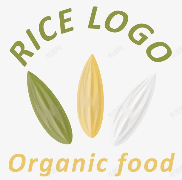 有机大米LOGO图标png_新图网 https://ixintu.com LOGO 五谷杂粮 大米 有机大米 水稻 稻子 稻子logou 米 米粒 米糠 粮食 食物