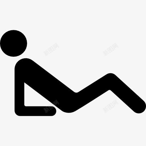 腹肌锻炼图标png_新图网 https://ixintu.com ABS 健身房 工作 腹部 训练 运动 锻炼