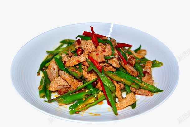 喷香家常菜青椒炒肉png免抠素材_新图网 https://ixintu.com 回锅肉 家常菜 川味 炒锅 翻炒 肉片 青椒 青椒炒肉 香味