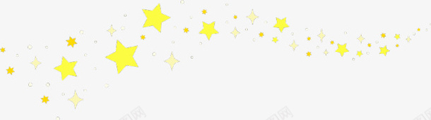 星星png免抠素材_新图网 https://ixintu.com 五角星 分割线 形状 黄色