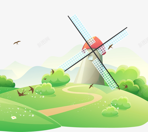 春游来了绿色家园装饰psd免抠素材_新图网 https://ixintu.com 卡通 城市绿化 春游来了 清明节小报 绿色家园 踏青小报