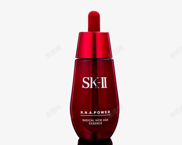 SK2红色精油png免抠素材_新图网 https://ixintu.com 产品实物 小红瓶 抗衰老 护肤品 神仙水