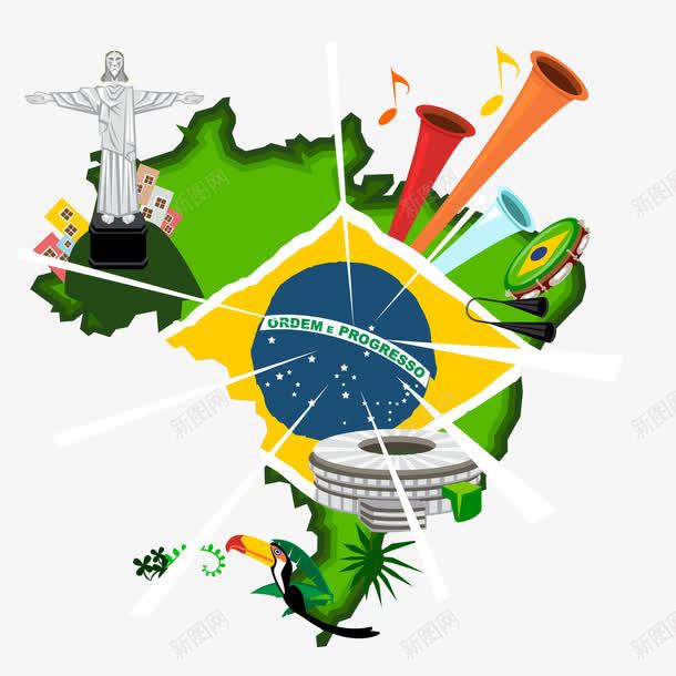 卡通世界杯场地足球png免抠素材_新图网 https://ixintu.com 2018世界杯 世界杯 卡通 场地 矢量素材 足球
