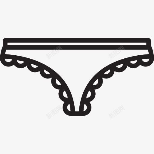 穿蕾丝内裤图标png_新图网 https://ixintu.com femenine 内衣 内裤 女性 时尚