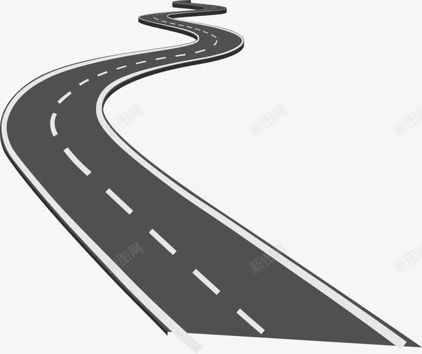 公路png免抠素材_新图网 https://ixintu.com 公路 曲折道路 蜿蜒 路 通行 通道 道路 高速