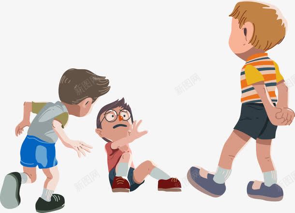 小男孩人物png免抠素材_新图网 https://ixintu.com 人物 人物素材 小男孩 欺负 游戏规则 玩游戏 霸凌