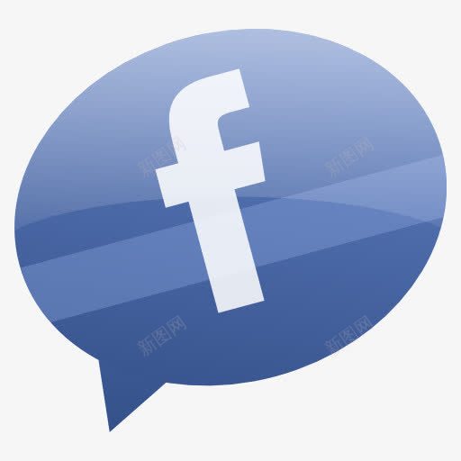脸谱网社会消息图标冥王星png_新图网 https://ixintu.com facebook network sn social 社交网络 社会 脸谱网