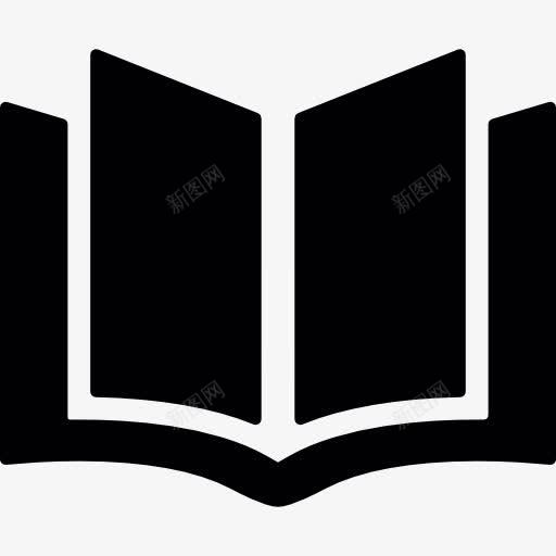 本书图标png_新图网 https://ixintu.com 学校的材料 学校读书 打开的书 本书的页面