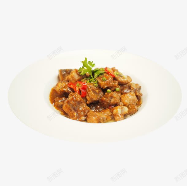 产品实物香辣酱排骨png免抠素材_新图网 https://ixintu.com 中华美食 健康食品 厨艺 实物 排骨 排骨饭 红烧 美味 菜品 菜谱 酱排骨 酱料 酱汁 食品 餐饮 餐饮美食