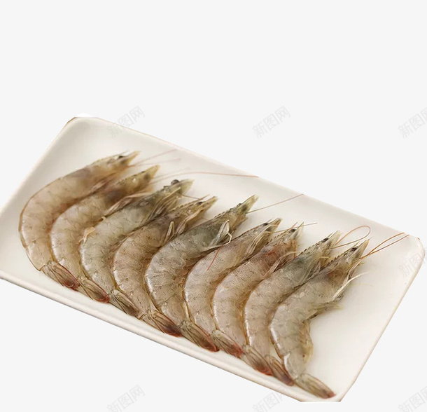 营养南美白对虾png免抠素材_新图网 https://ixintu.com 南美白对虾 护理 海鲜 白虾 盘装 竹节虾 美味 美食 营养 蛋白质