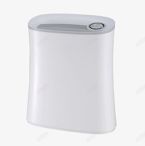 空气净化器png免抠素材_新图网 https://ixintu.com 净化器 杀菌 白色 除尘 雾霾净化器