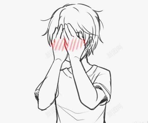 脸红png免抠素材_新图网 https://ixintu.com 不好意思 害羞 捂着脸 捂脸 捂脸害羞 捂脸的女孩 脸红 难为情