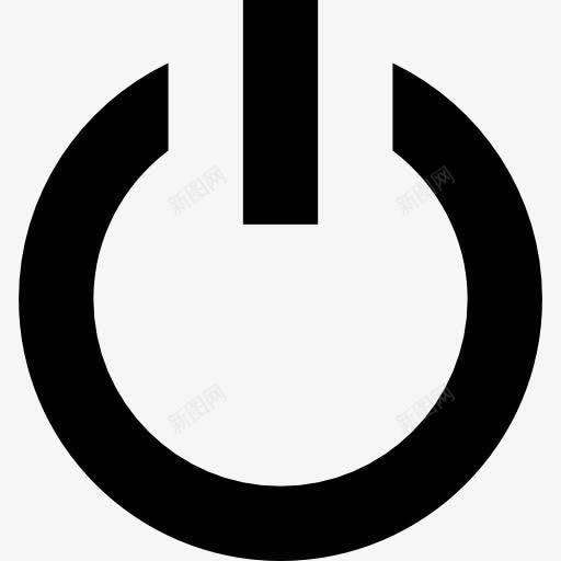 权力的象征图标png_新图网 https://ixintu.com 关闭 功率 按钮 界面 符号 能量