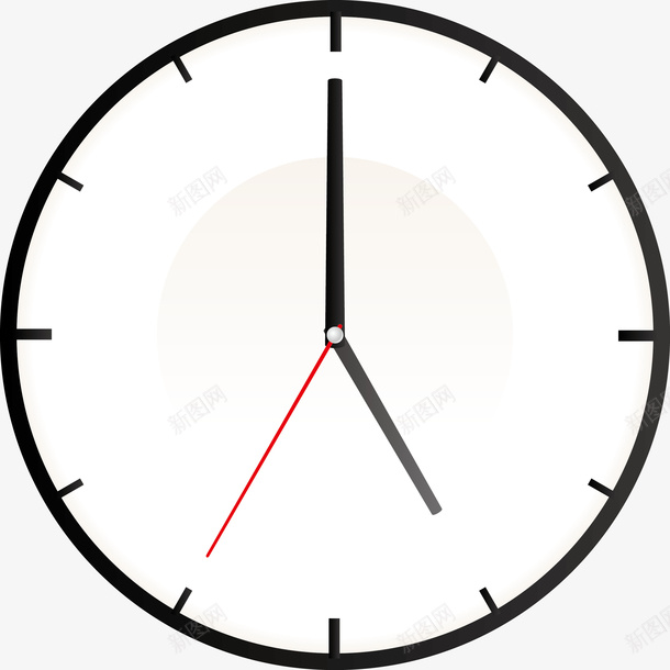 卡通钟表时钟图标png_新图网 https://ixintu.com 5点 分秒必争 分针 图标 圆形定时器图标矢量图 定时器 形状圆图案图标 怀表 时针 时钟简笔画 时间 秒表 计时 钟表