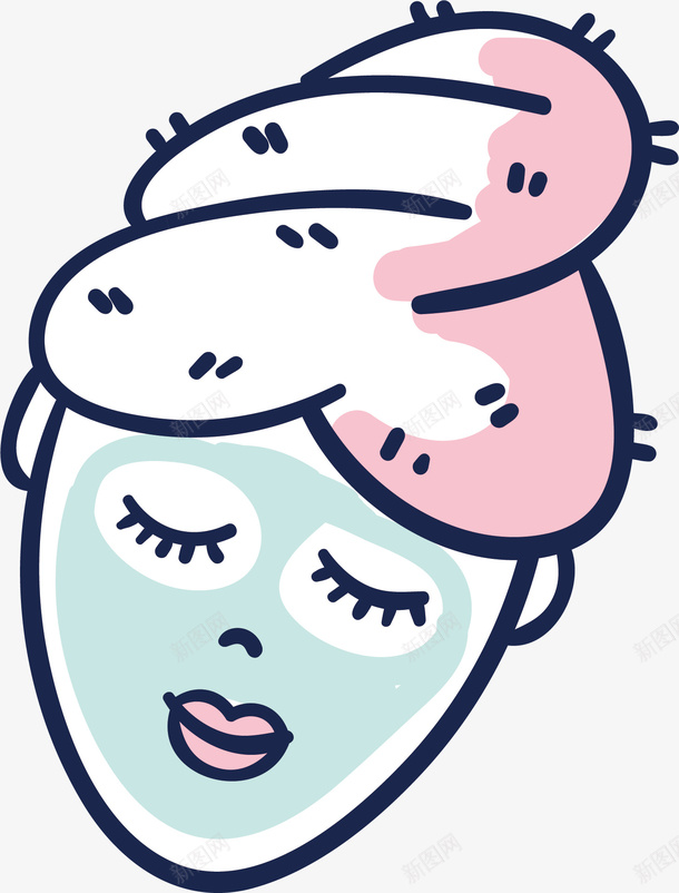 卡通SPA养生头发护理面膜图标png_新图网 https://ixintu.com SPA SPA养生 养生 卡通 卡通SPA养生头发护理面膜图标矢量素材免费下载 图标 女性 护理面膜 水疗 美体 美容 设计