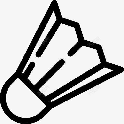 羽毛球图标png_新图网 https://ixintu.com 体育 游戏网 球拍 运动 运动球