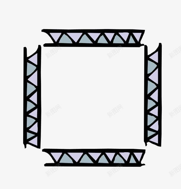 四边菱角授权书边框png免抠素材_新图网 https://ixintu.com 四边 授权 授权书边框 素材边框 菱角 边框矢量 边框素材