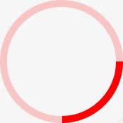 红色光效圆圈图标图标