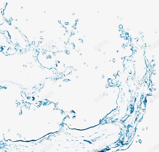 溅水水浪水珠png免抠素材_新图网 https://ixintu.com 水 水浪 水珠 溅水