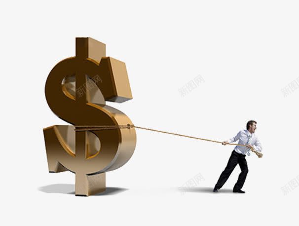财务管理片图标png_新图网 https://ixintu.com 会计图片 使劲 用力的 管理logo 美元图片 金钱图标