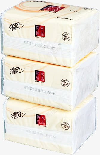 清风原木纯品包装纸巾png免抠素材_新图网 https://ixintu.com 包装纸 原木 清风 清风纸巾