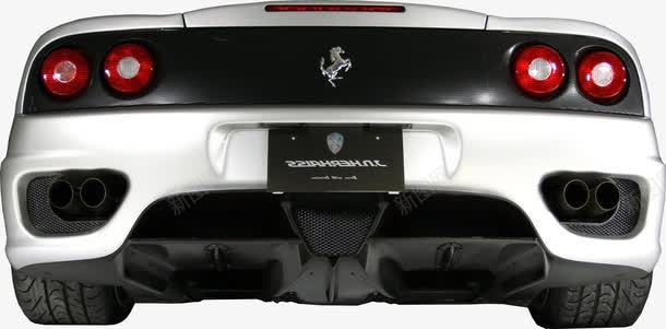 法拉利跑车png免抠素材_新图网 https://ixintu.com Ferrari 产品实物 法拉利 赛车 跑车 车尾