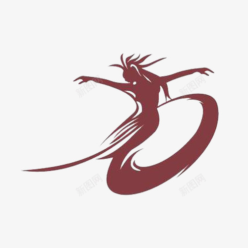 人影形状的艺术节标志图标png_新图网 https://ixintu.com logo 人影 剪影 单色 图标 形状 标志 艺术节 艺术节logo 飞舞