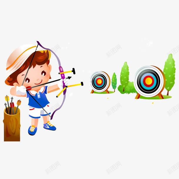 射箭png免抠素材_新图网 https://ixintu.com 人物 体育 体育项目 创意 卡通人物 奥运会 射击 射弓箭 射箭 弓箭 弓箭海报 标志 标志图形 比赛 简笔画 运动 运动人物 运动健身