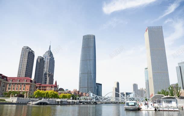 海河png免抠素材_新图网 https://ixintu.com 天津 建筑 旅游