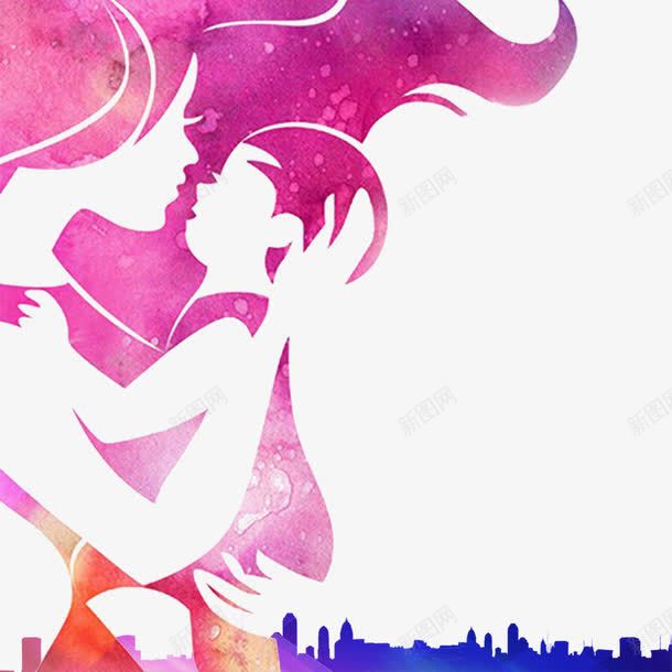 伟大的母爱png免抠素材_新图网 https://ixintu.com 伟大的母爱 城市剪影 母亲 母婴 母子 母爱