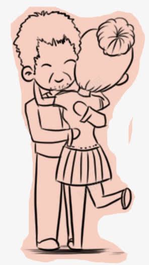 h5拥抱png免抠素材_新图网 https://ixintu.com h5素材 感动 暴走漫画 温馨 父亲节元素