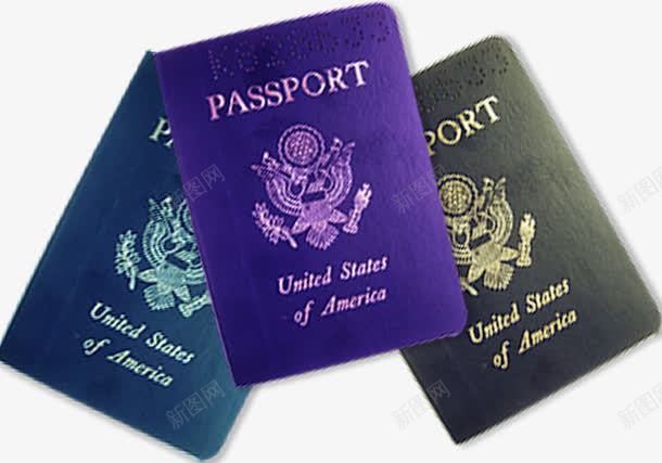 带有花纹的美国护照png免抠素材_新图网 https://ixintu.com 出国旅游素材 出国留学素材 带有花纹的 护照素材 美国护照