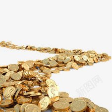 满地黄金png免抠素材_新图网 https://ixintu.com 发财 满地黄金 理财 金融 钱 黄金道路