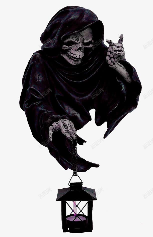 黑色恐怖死神装饰图案png免抠素材_新图网 https://ixintu.com 免抠PNG 恐怖 死神 装饰图案 黑色