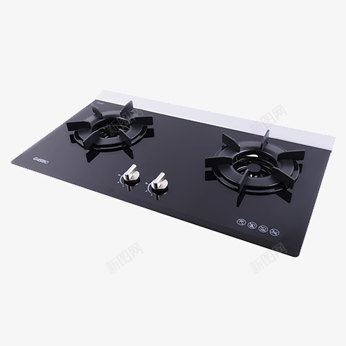 实物双炉眼燃气灶png免抠素材_新图网 https://ixintu.com 产品实物 厨具 厨房用品 灶具 炉盘 烹饪用具 燃气灶 燃气灶火