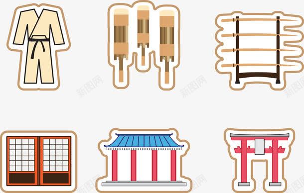 跆拳道道馆集合png免抠素材_新图网 https://ixintu.com 兵器 凉亭 房屋 练习 衣服 长剑