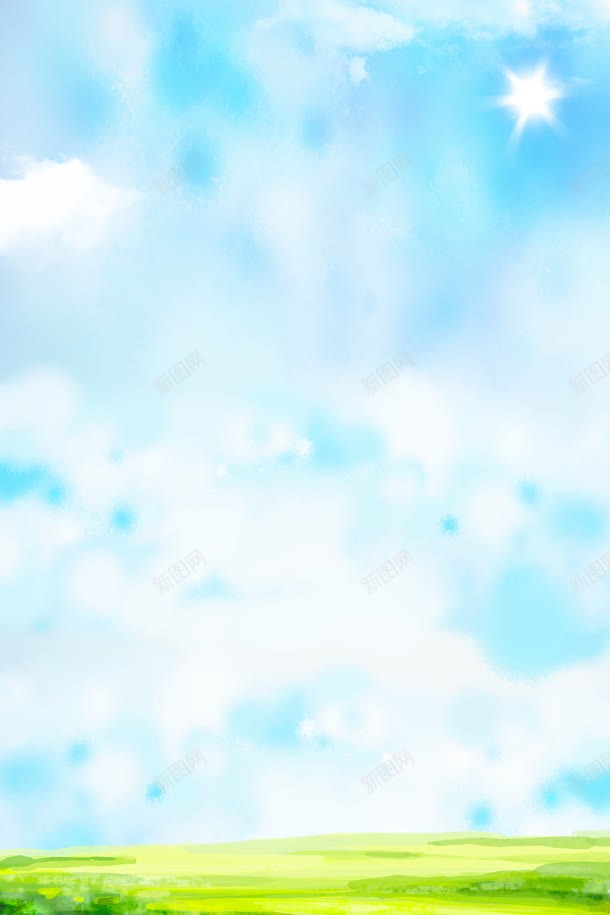 天空png免抠素材_新图网 https://ixintu.com 天空 白云 蓝天 蓝蓝天空